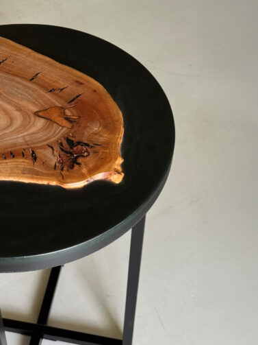 Avocado Wood Sidetable